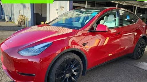 TESLA MODEL Y 2022 7SAYGDEEXNF343775 image